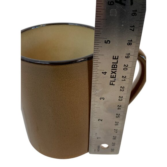 Rare Gourmet Basics By Mikasa Camden Gold Mug 16 Oz EUC Replacement 9441827 - Picture 5 of 8